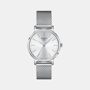 Everytime Women Quartz White Dial Analog Stainless Steel Watch T1432101101100