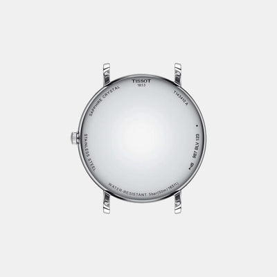 Everytime Men Quartz White Dial Analog Stainless Steel Watch T1434101101100