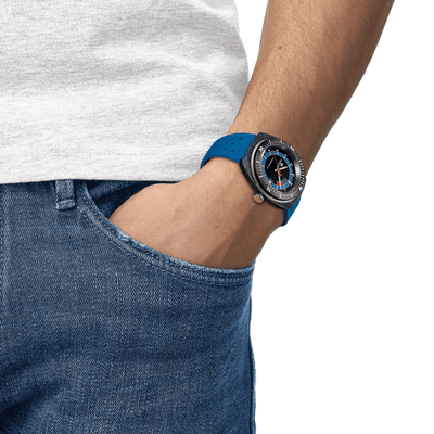 Tissot T-Sport Black Dial Men 41mm
