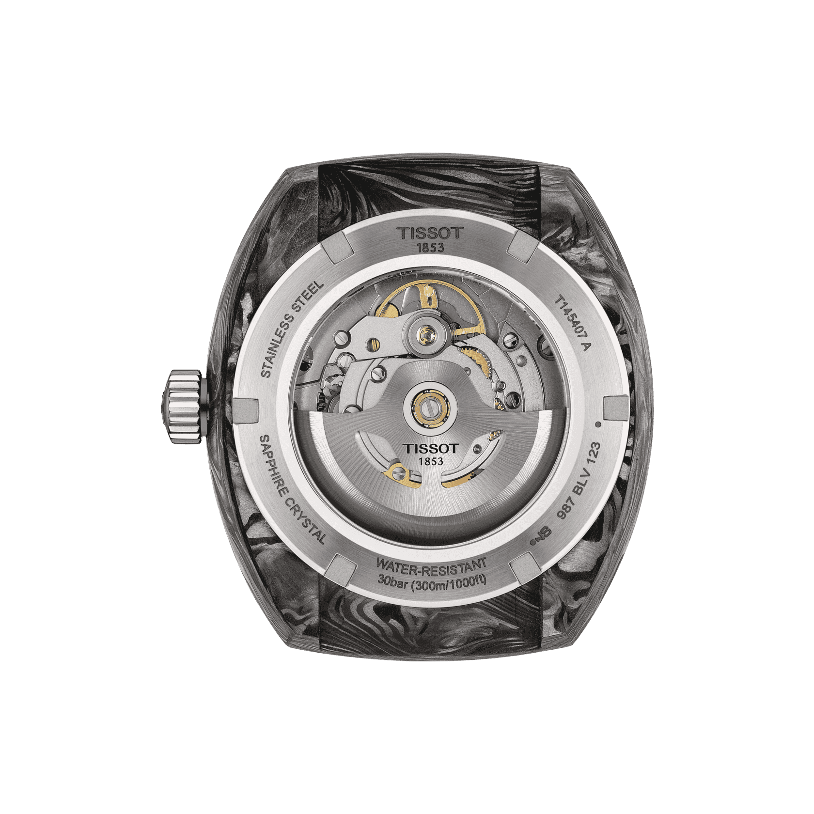 Tissot T-Sport Black Dial Men 41mm