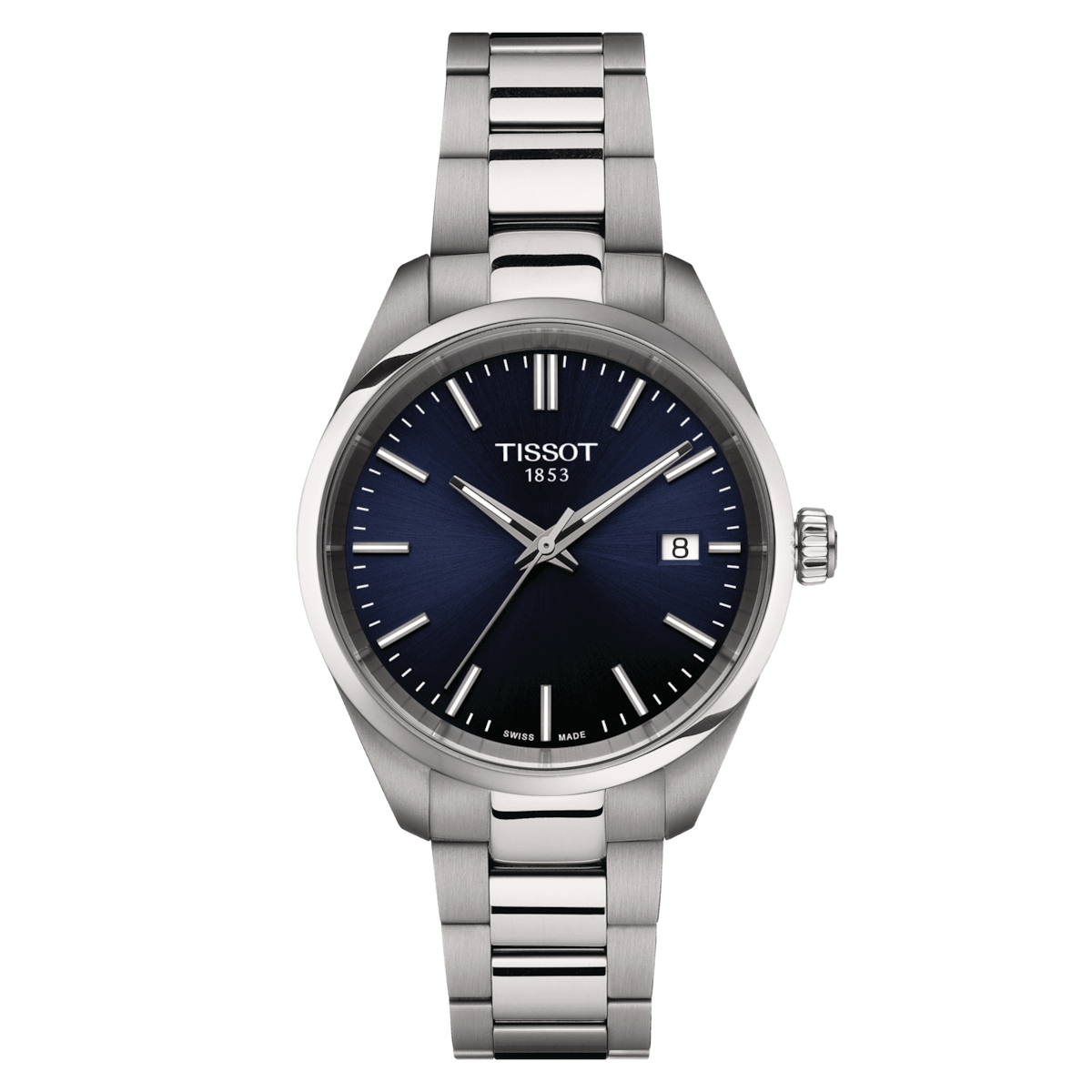 Tissot T-Classic Blue Dial Women 34mm