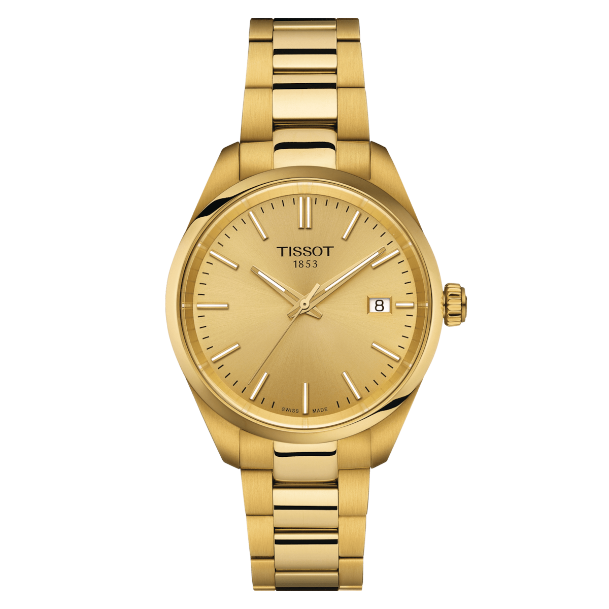 Tissot T-Classic Champagne Dial Women 34mm
