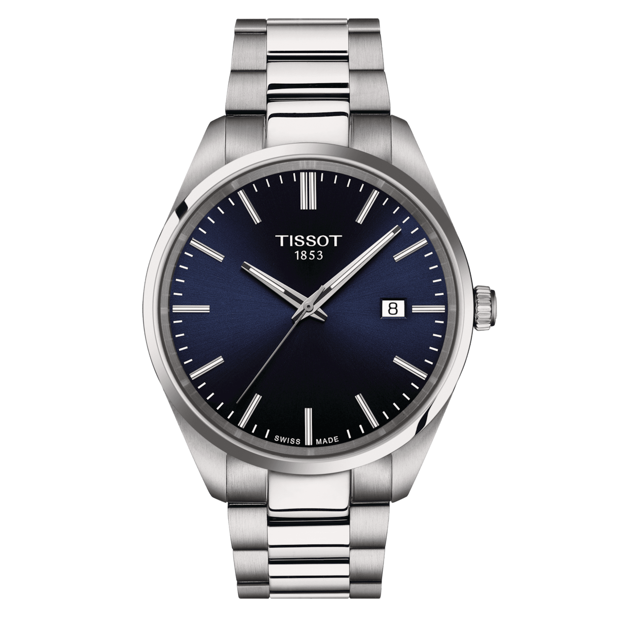 Tissot T-Classic Blue Dial Men 40mm