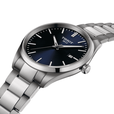 Tissot T-Classic Blue Dial Men 40mm