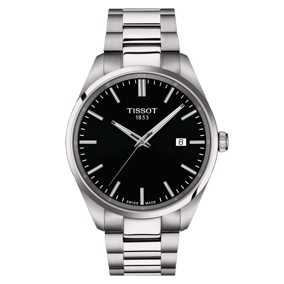 Tissot T-Classic Black Dial Men 40mm
