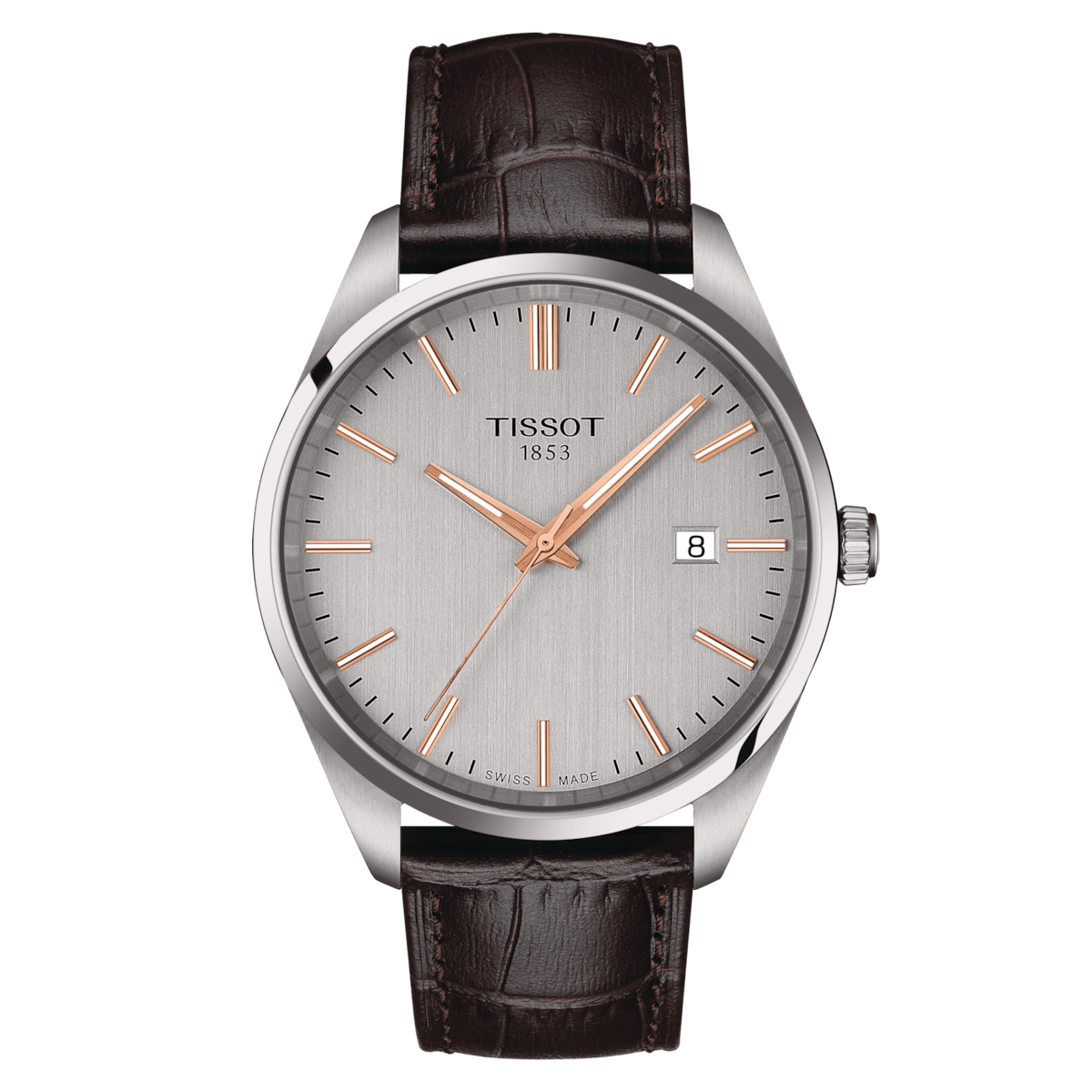 Tissot T-Classic Silver Dial Men 40mm