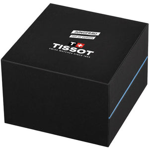 Tissot T-Classic PR100 Jungfraubahn Quartz Blue Dial Women 34mm T1502101104101