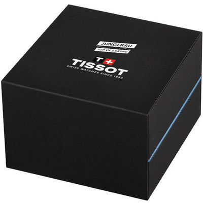 Tissot T-Classic PR100 Jungfraubahn Quartz Blue Dial Women 34mm T1502101104101