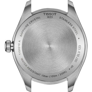 Tissot T-Classic PR 100 Quartz White Mother-Of-Pearl Dial Women 34mm T1502102611100