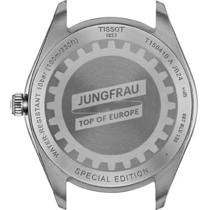 Tissot T-Classic PR 100 Jungfraubahn Quartz 40mm Silver Dial Women T1504101103100