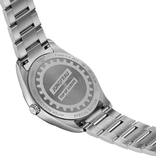 Tissot T-Classic PR 100 Jungfraubahn Quartz 40mm Silver Dial Women T1504101103100