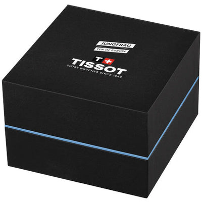 Tissot T-Classic PR100 Jungfraubahn Quartz Blue Dial Men 40mm T1504101104102