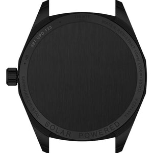 Tissot T-Classic PRC 100 Solar Quartz Black Dial Men 39mm T1514223305100