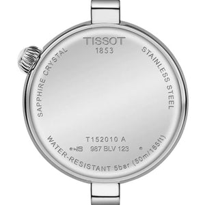 Tissot T-Classic Desir Diamonds White Mother-Of-Pearl Dial Women 28mm T1520101111600