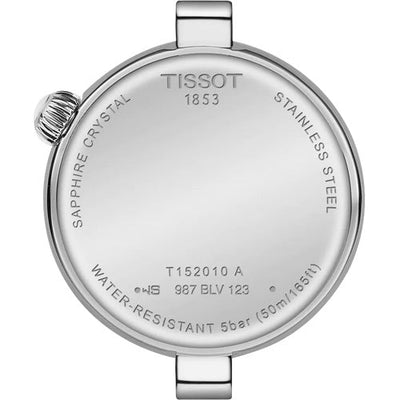 Tissot T-Lady Desir White Mother-Of-Pearl Dial Women 28mm T1520101111800