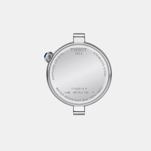 Desir Women Quartz Graded Silver-Blue Dial Analog Leather Watch T1520101603801