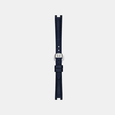 Desir Women Quartz Graded Silver-Blue Dial Analog Leather Watch T1520101603801