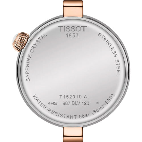 Tissot T-Lady Desir White Mother-Of-Pearl Dial Women 28mm T1520102211800