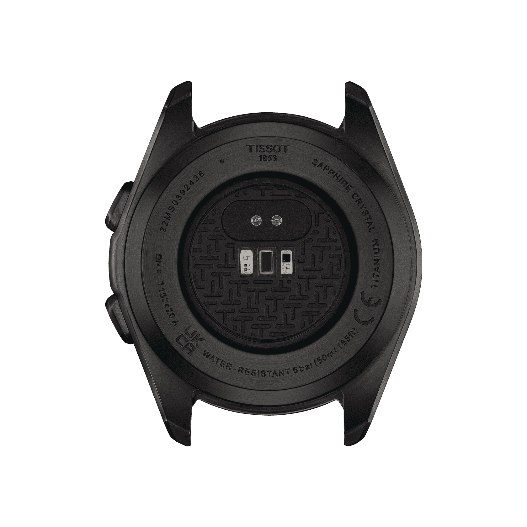 Tissot T-Touch Connect Sport Black Dial Men 43.75mm