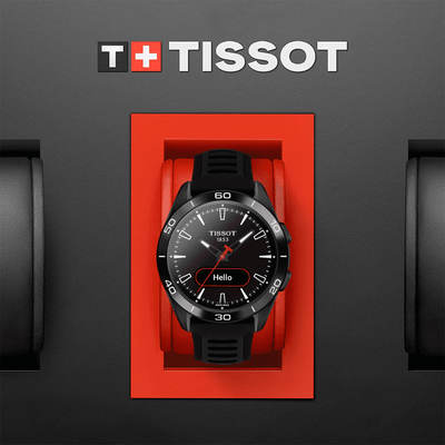 Tissot T-Touch Connect Sport Black Dial Men 43.75mm