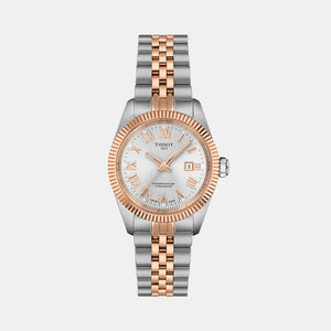 Ballade Women Quartz Silver Dial Analog Stainless Steel Watch T1562082203300