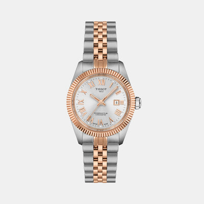 Ballade Women Quartz Silver Dial Analog Stainless Steel Watch T1562082203300