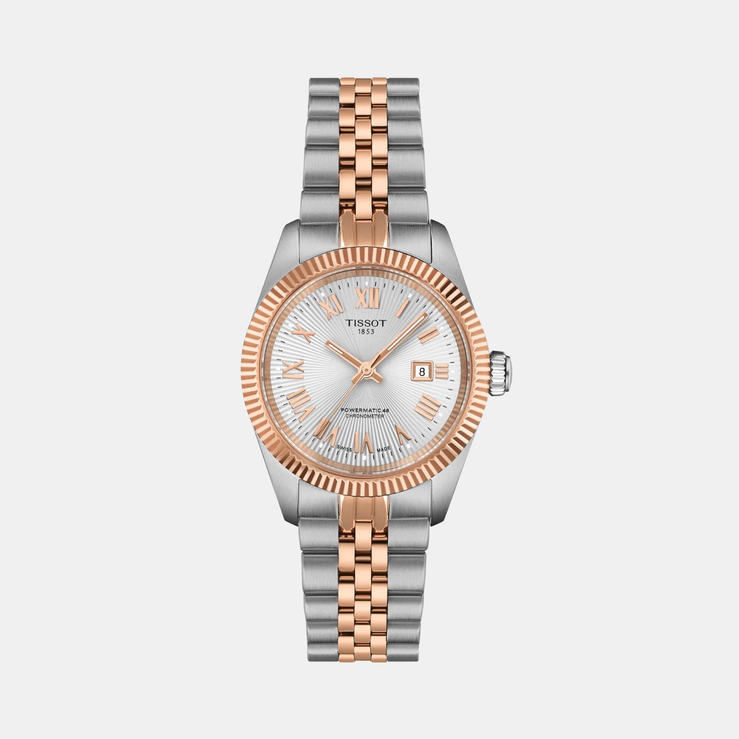 Ballade Women Quartz Silver Dial Analog Stainless Steel Watch T1562082203300