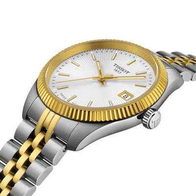 Tissot T-Classic Ballade Silver Dial Women 34mm T1562102203100