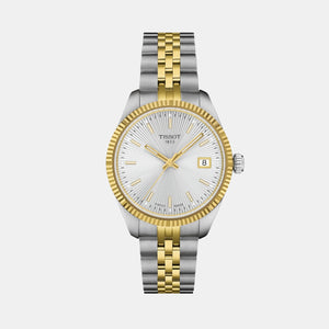 Ballade Women Quartz Silver Dial Analog Stainless Steel Watch T1562102203100