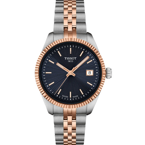 Tissot T-Classic Ballade Blue Dial Women 34mm T1562102204100