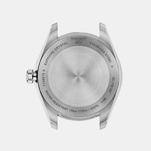 Ballade Women Quartz Blue Dial Analog Stainless Steel Watch T1562102204100