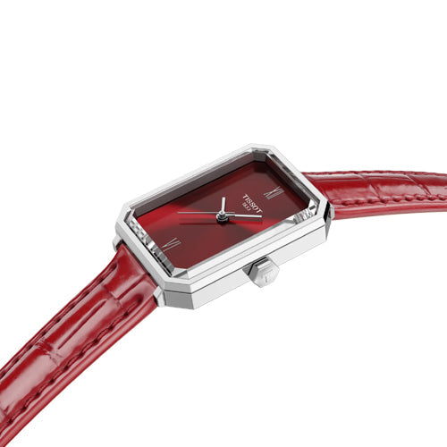 Tissot T-Classic SRV Red Dial Women 30mm T160.110.16.423.00