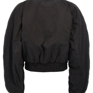 The Andamane Sierra Cropped Bomber Jacket
