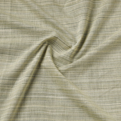 Green - Mangalagiri Plain Handloom Cotton Fabric