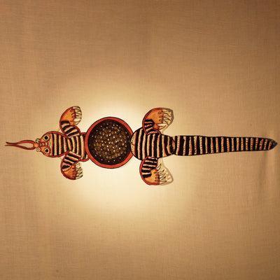 Bee - Tholu Bommalata Leather Puppet Wall Hanging