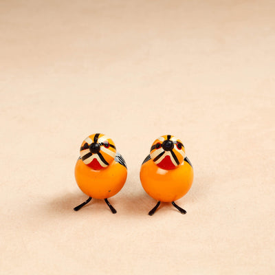Baby Birds - Etikoppaka Handcrafted Wooden Decor Item