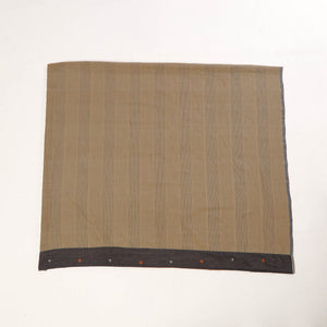 Brown - Rangoli Jamdani Cotton Blouse Piece