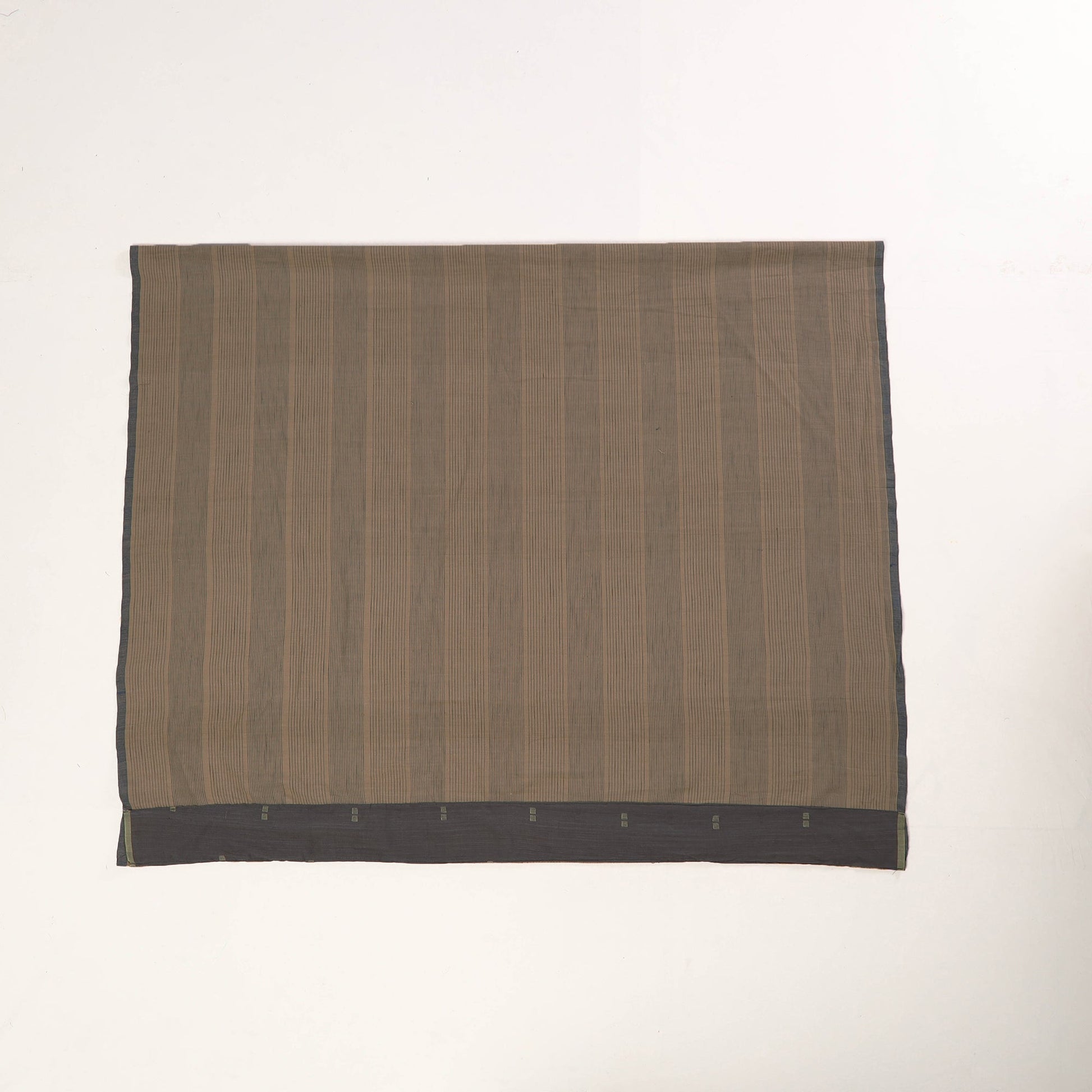 Brown - Rangoli Jamdani Cotton Blouse Piece