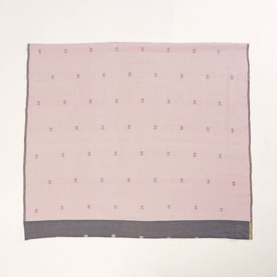 Beige - Rangoli Jamdani Cotton Blouse Piece