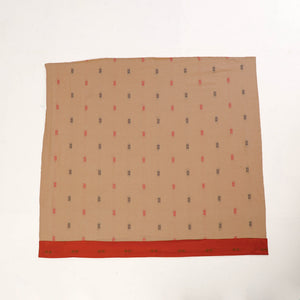 Brown - Rangoli Jacquard Cotton Blouse Piece