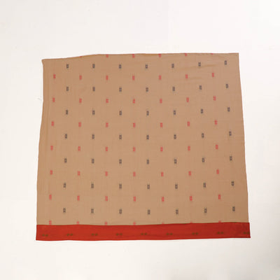 Brown - Rangoli Jacquard Cotton Blouse Piece