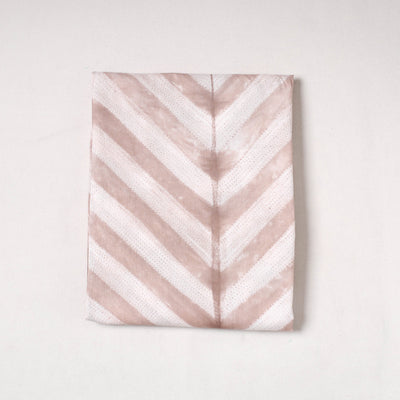 Brown - Nui Shibori Tie-Dye Cotton Precut Fabric