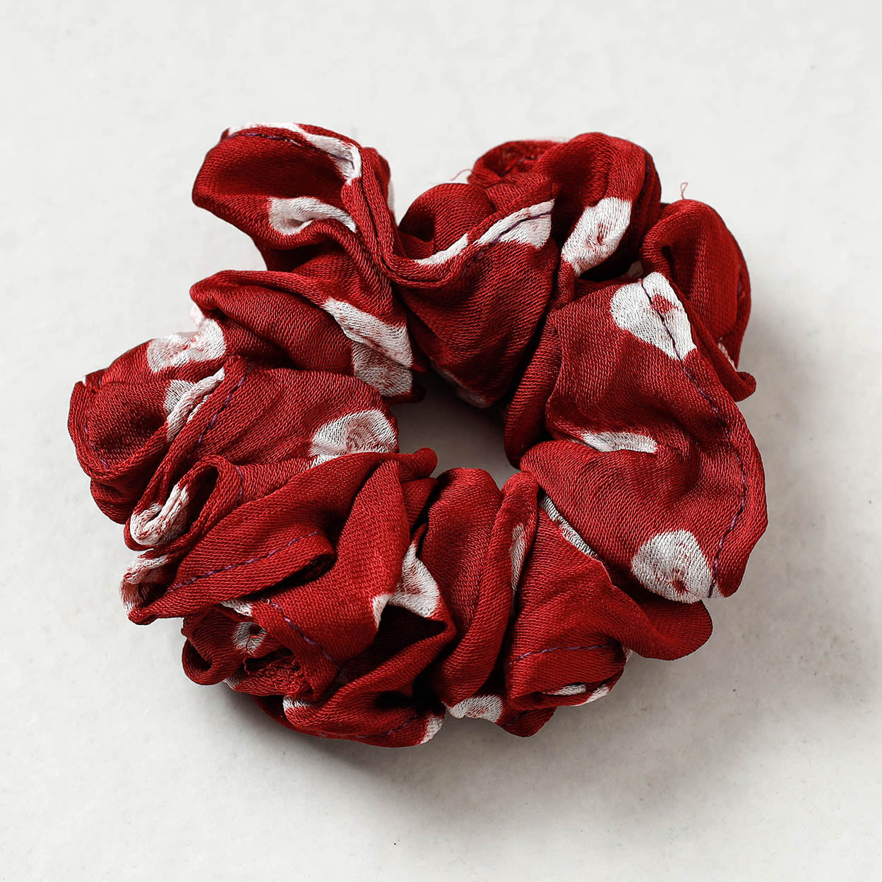 Bandhani Tie-Dye Cotton Elastic Rubber Band/Scrunchie