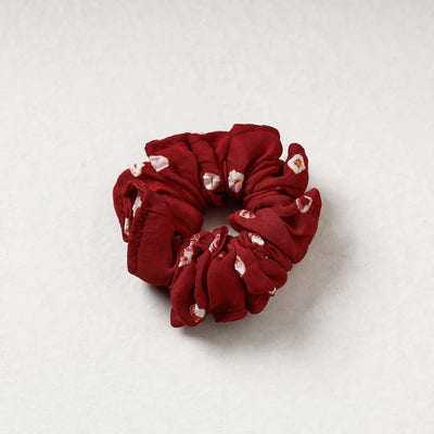Bandhani Tie-Dye Cotton Elastic Rubber Band/Scrunchie