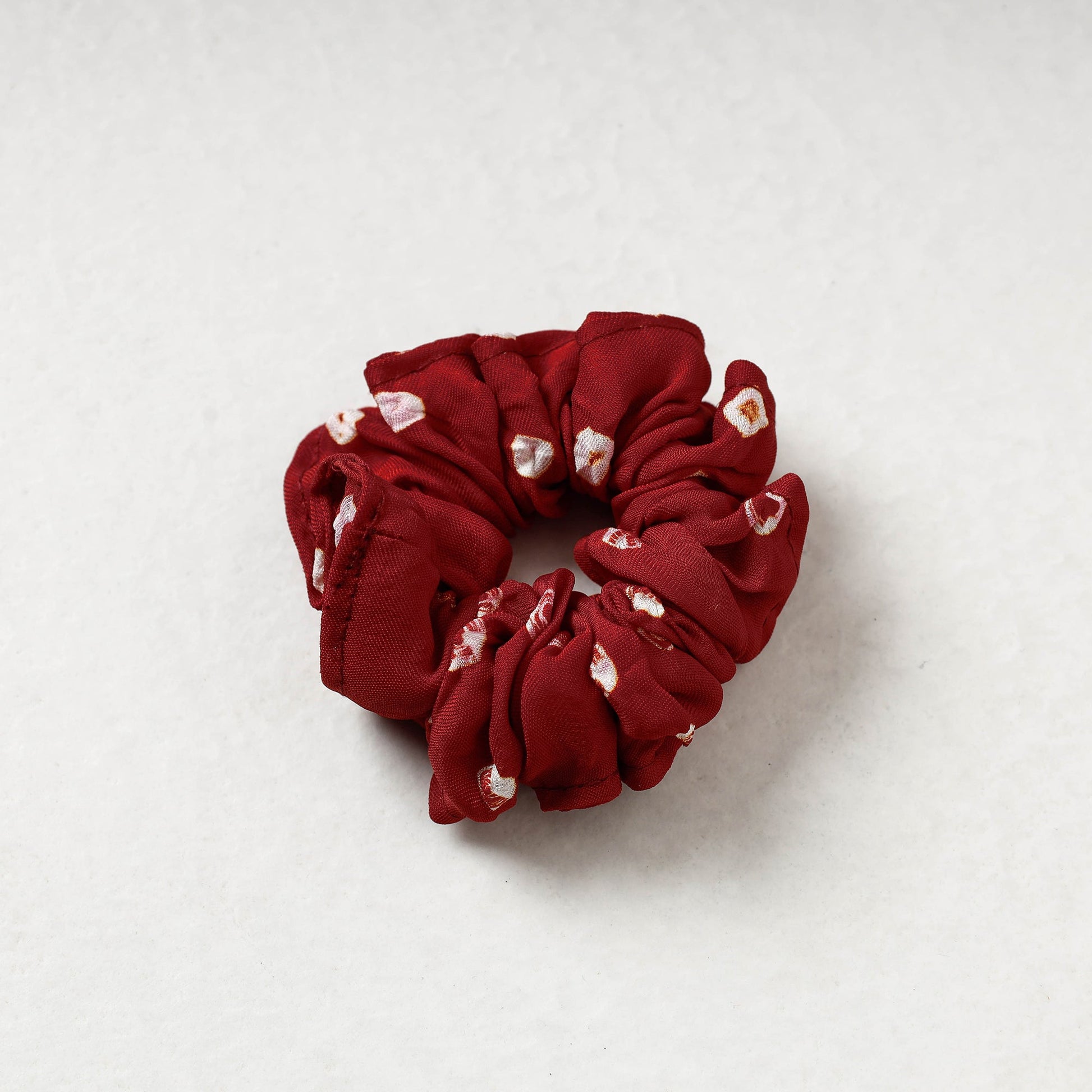 Bandhani Tie-Dye Cotton Elastic Rubber Band/Scrunchie