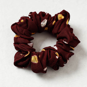 Bandhani Tie-Dye Cotton Elastic Rubber Band/Scrunchie