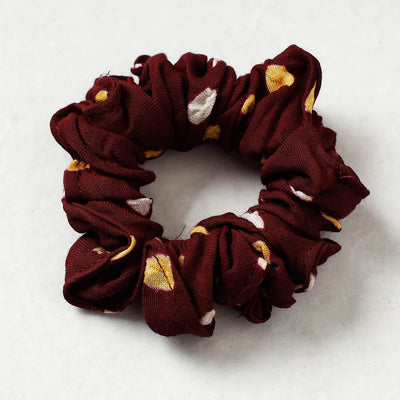 Bandhani Tie-Dye Cotton Elastic Rubber Band/Scrunchie