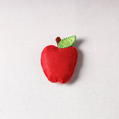 Apple - Handmade Felt Magnet
