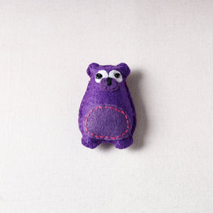 Bear- Handmade Felt Magnet