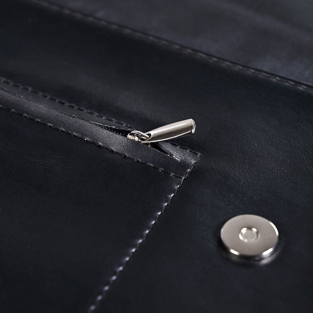 Professional Folder With Two Zipper Pockets